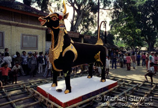 Cremation of Tjokorda Gede Agung Sukawati in Ubud 